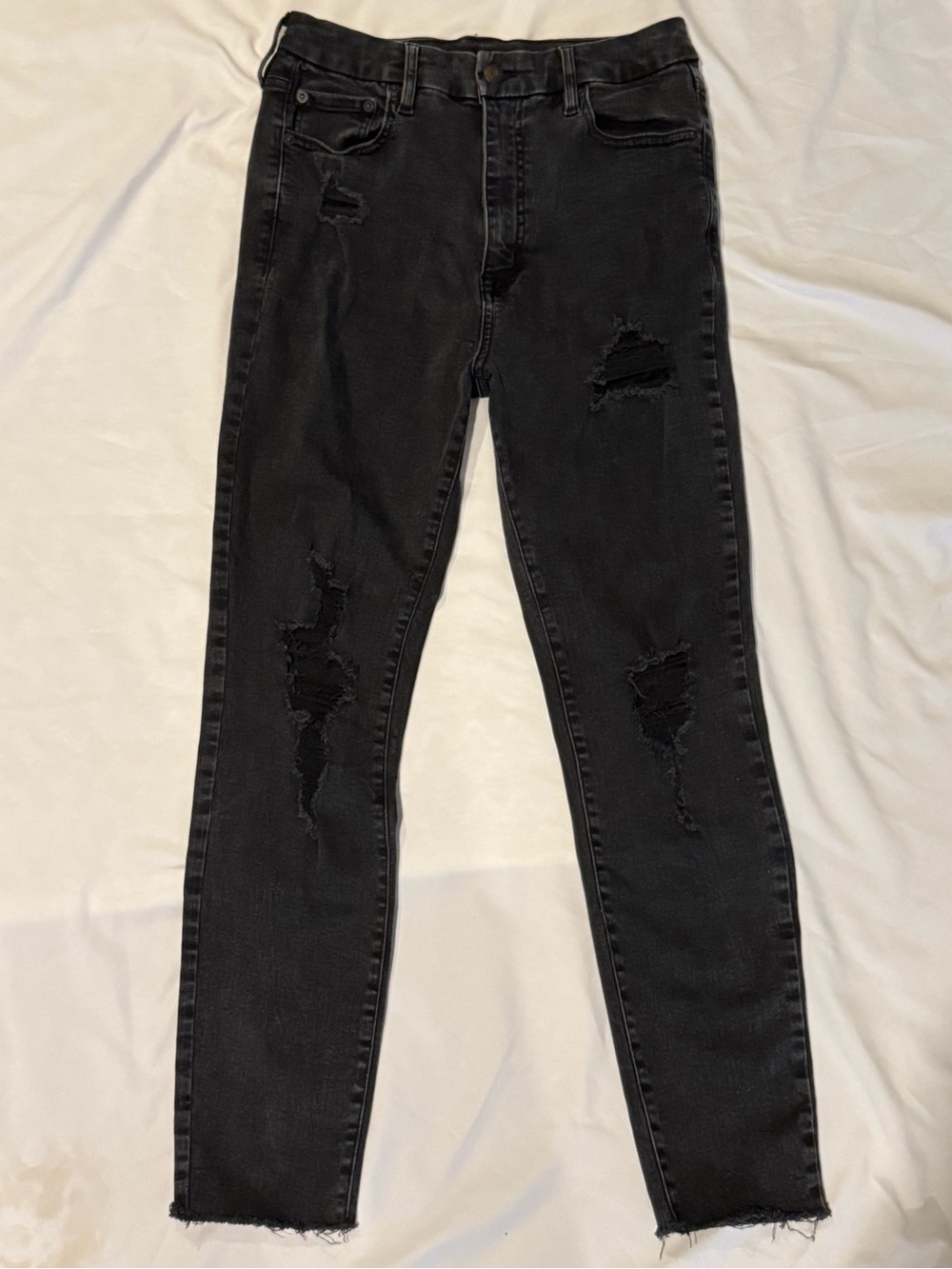 Aeropostale Black Super High-Rise Curvy Jegging